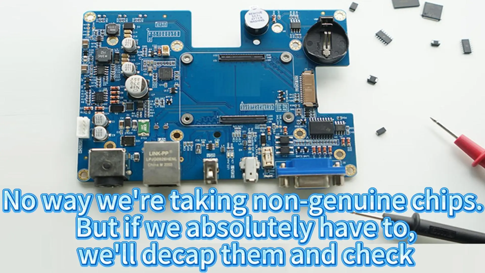 FM33LC023U MCU chip decapsulation wafer comparison