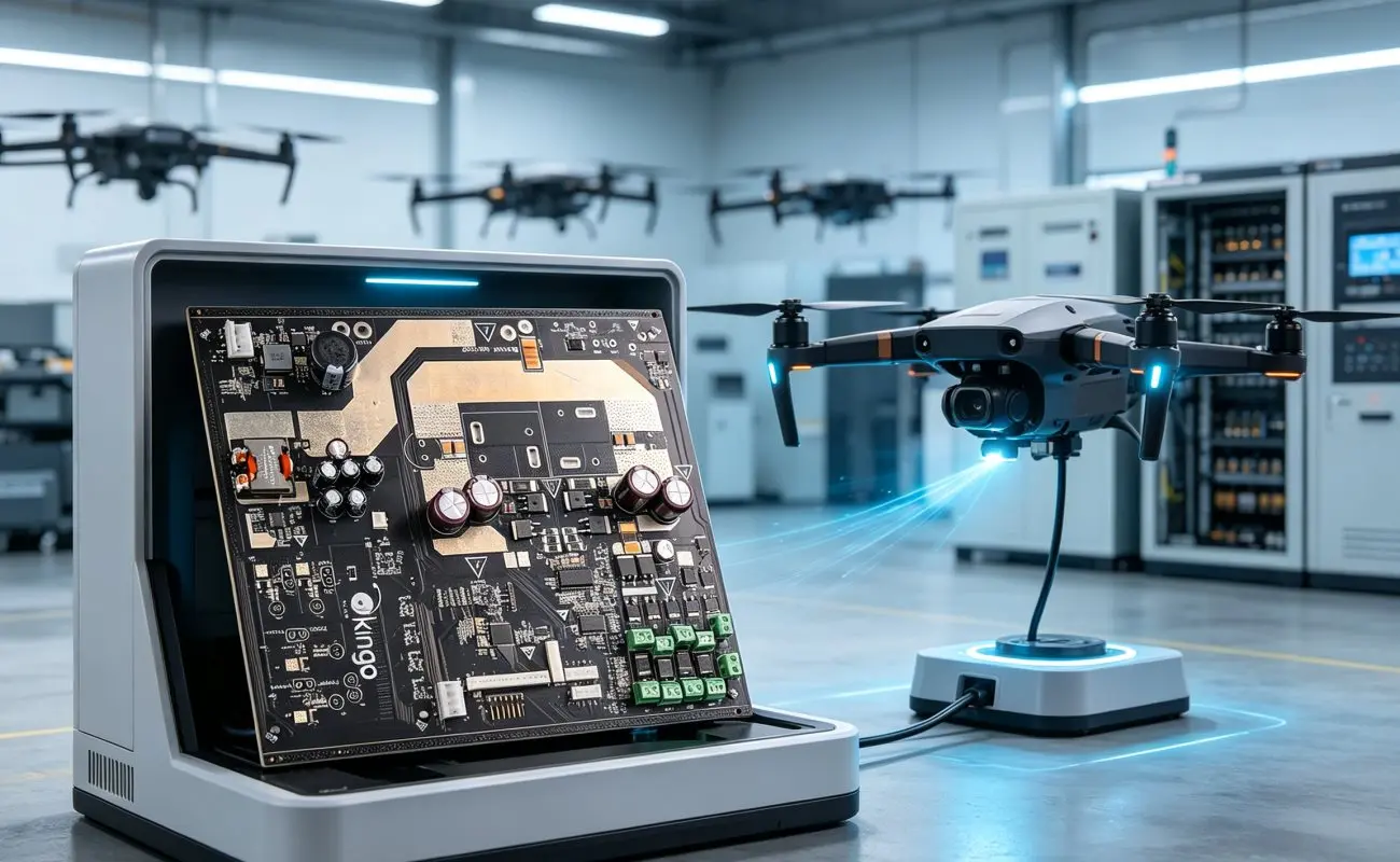 BMS board for drone charging station cover image