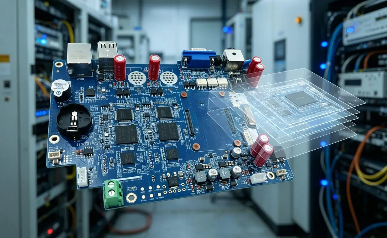 impedance controlled 8 layer PCB cover image