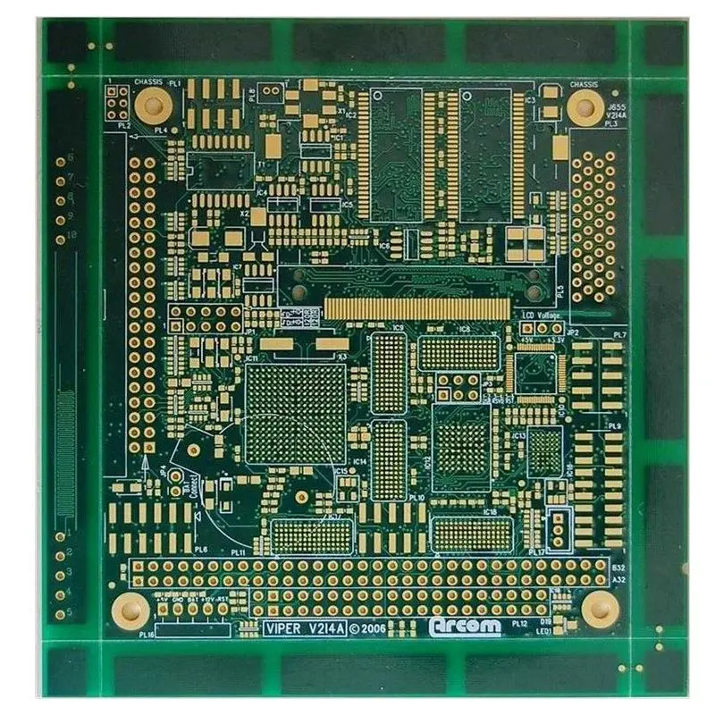 10-layer impedance-controlled PCB main image