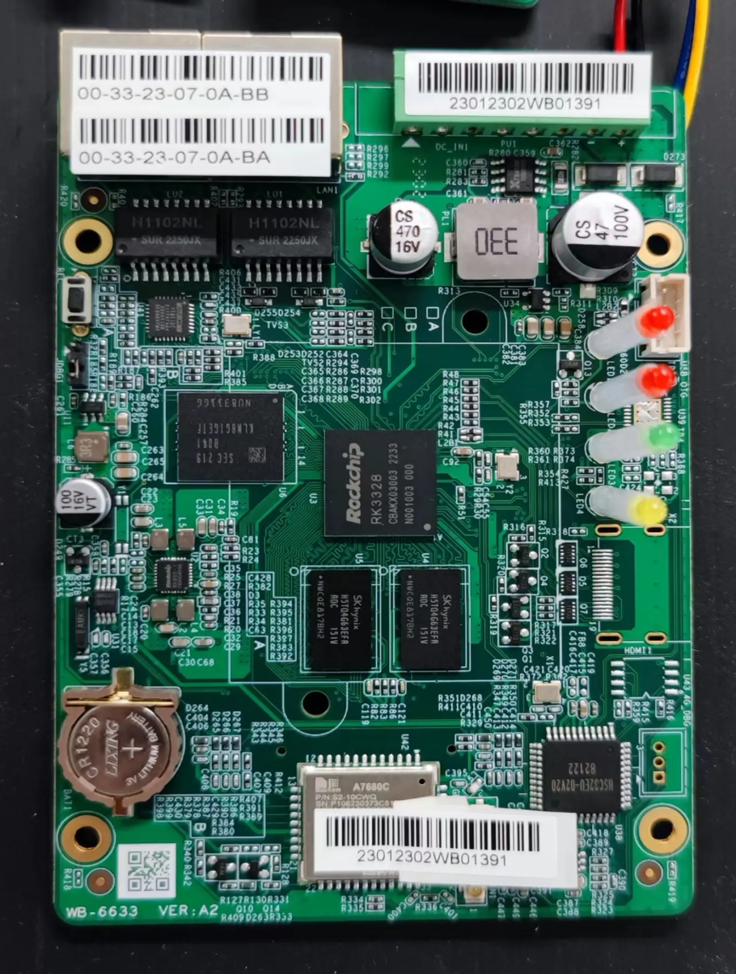 industrial 4G IoT gateway PCBA